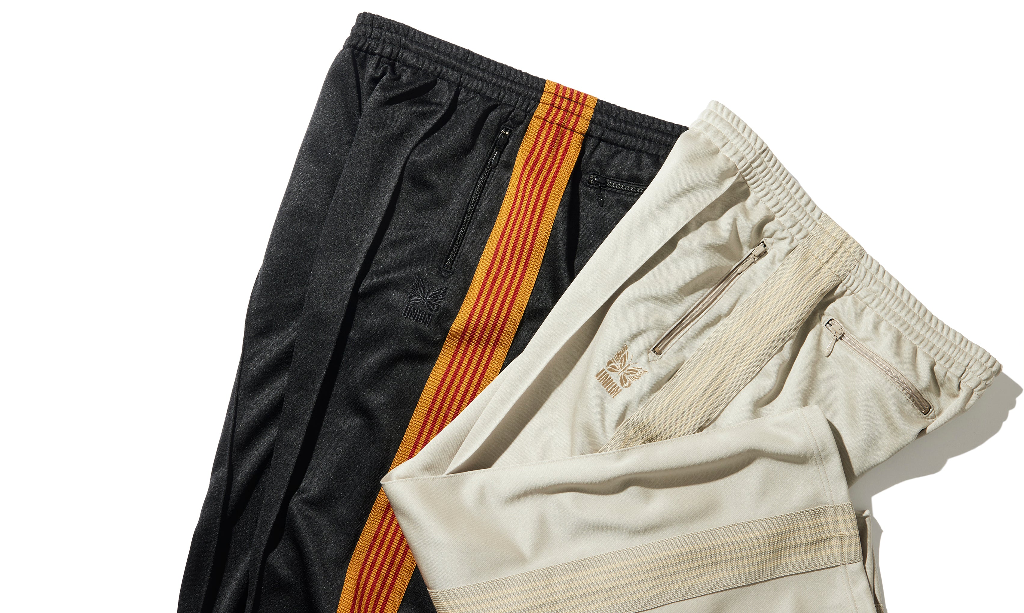 UNION X NEEDLES TRACK PANT / POLY SMOOTH