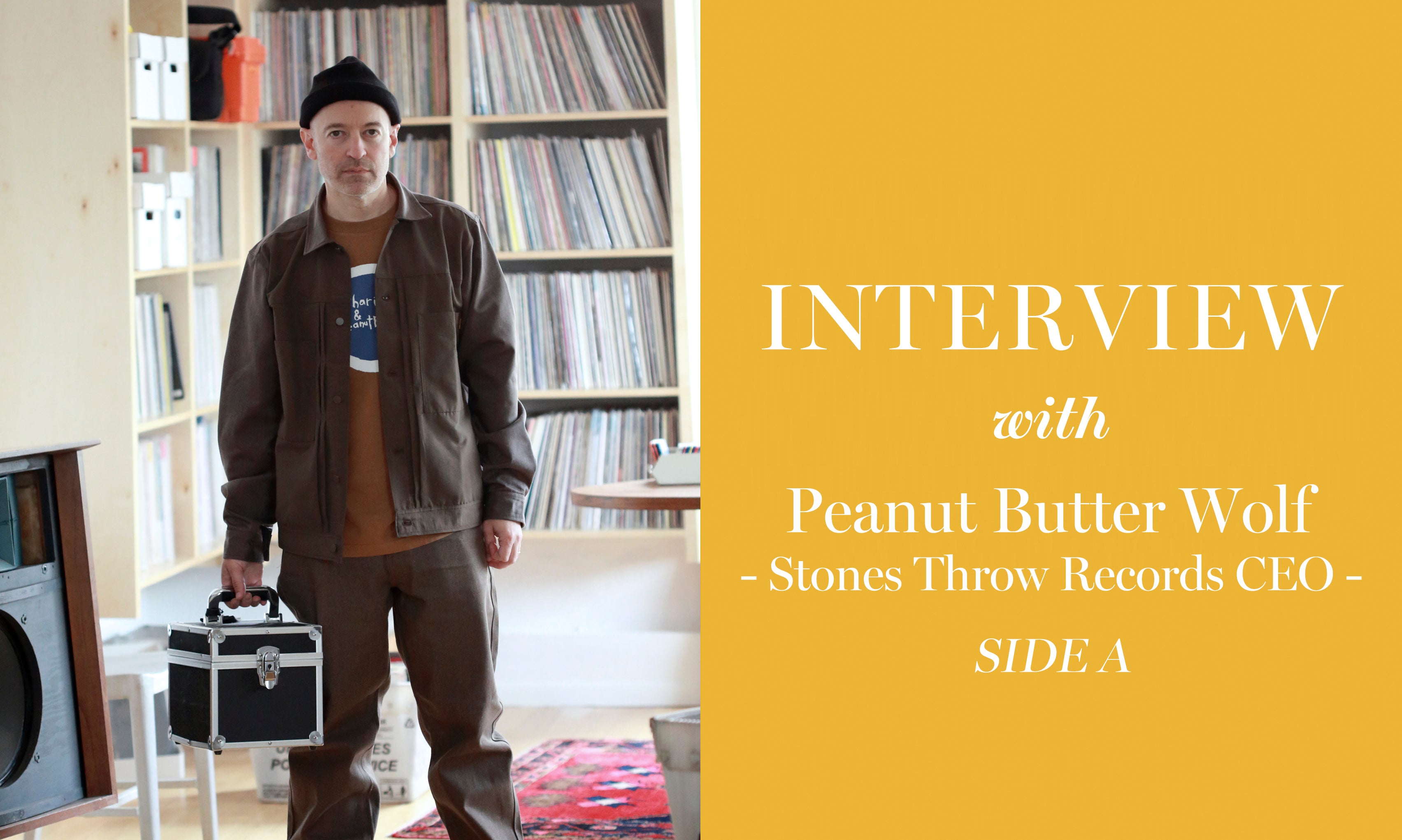 KNOW THE LEDGE / INTERVIEW WITH PEANUT BUTTER WOLF - SIDE A - – UNION TOKYO