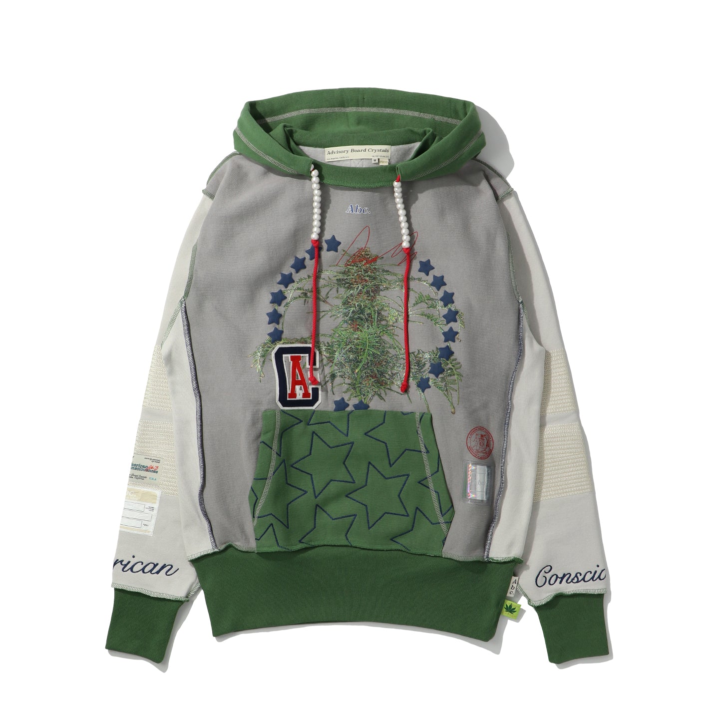 Advisory Board Crystals American Consciousness Hoodie in Green for