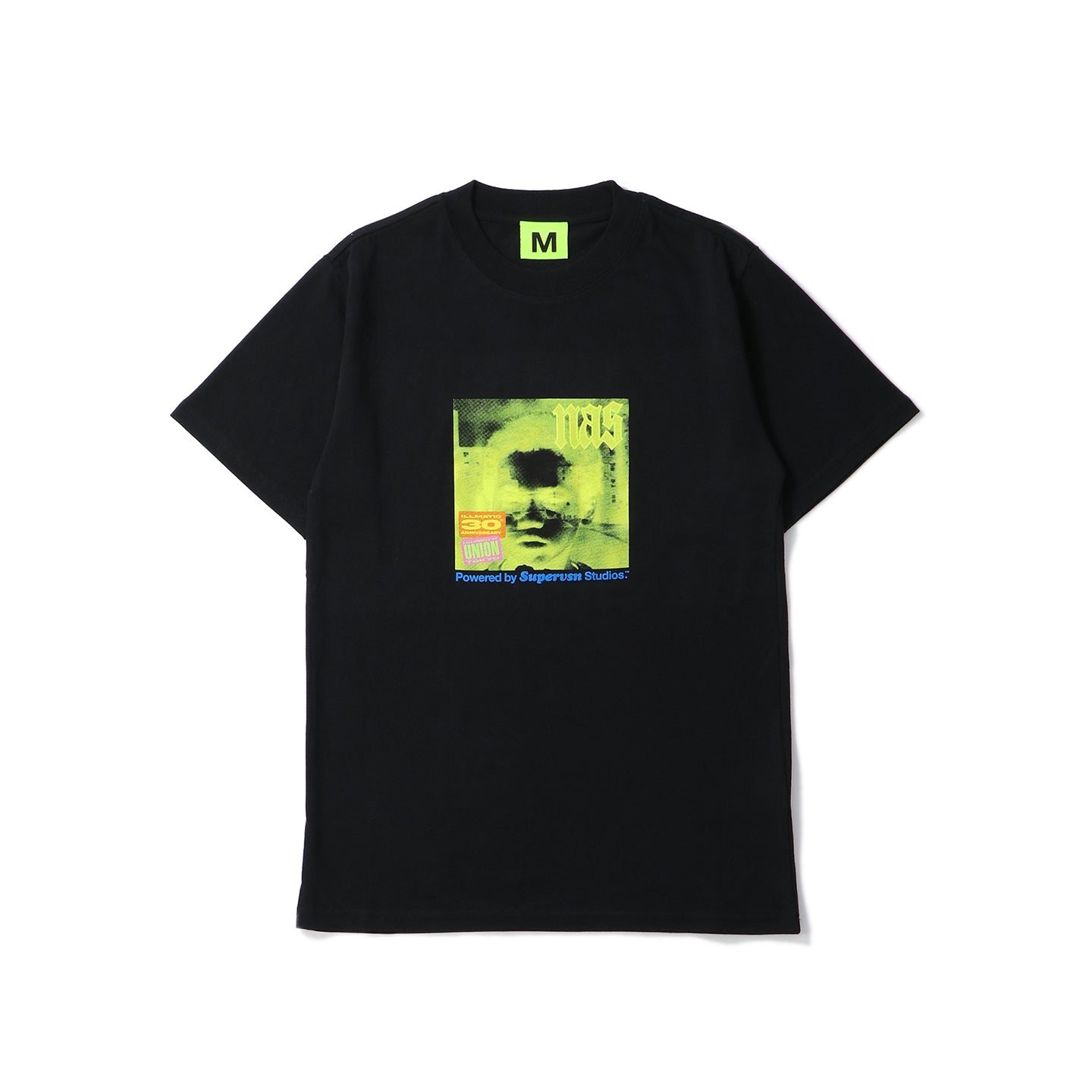 SUPERVSN STUDIOS(スーパーヴィジョンストゥディオス)｜Supervsn x Nas T-shirt(スーパヴィジョンナズティーシャツ)｜【公式通販  UNION TOKYO】｜ユニオントーキョー