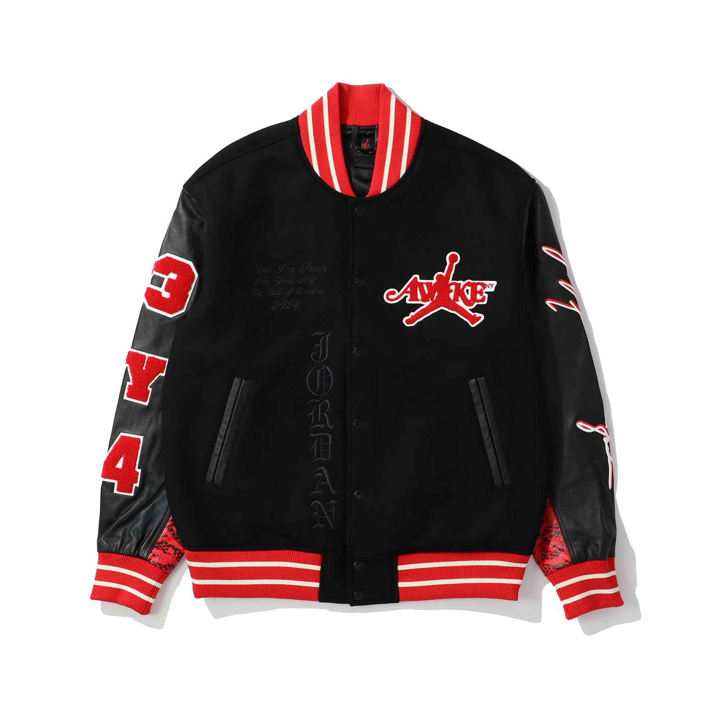 NIKE(ナイキ)｜M J AWNY VARSITY JACKET(M J AWNY ヴァーシティー 