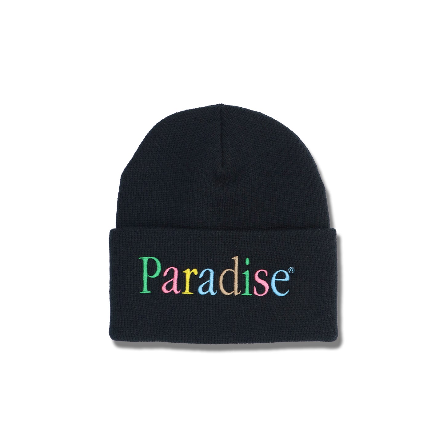 PARADIS3(パラダイス)｜COLORS LOGO CUFF BEANIE(カラーズ