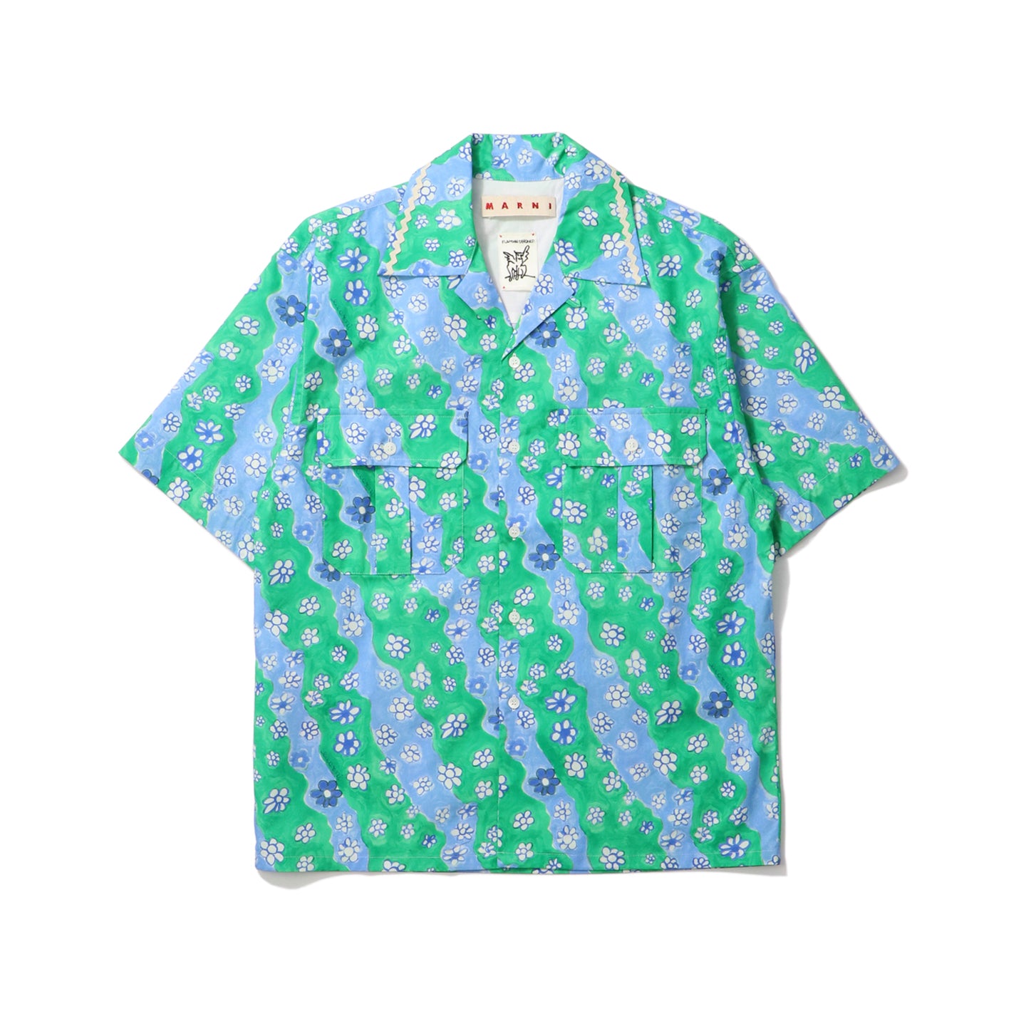 MARNI(マルニ)｜SHIRT SEA GREEN(シャツ シーグリーン)｜【公式通販