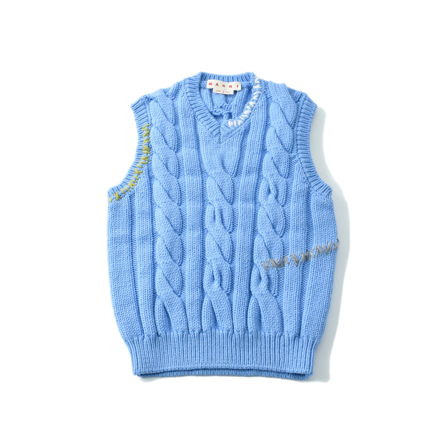 MARNI (マルニ) V-NECK KNIT VEST - ニット/セーター