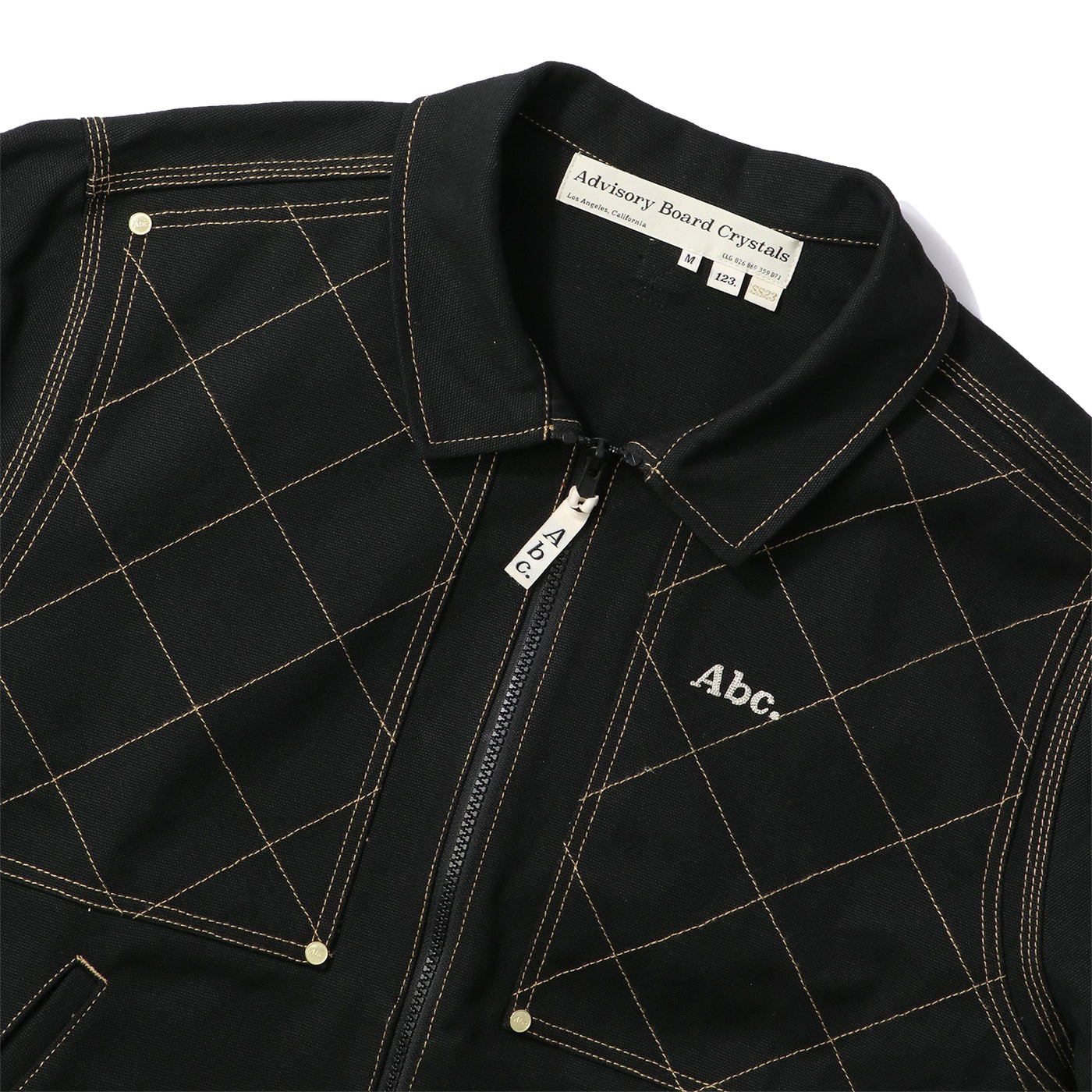 ADVISORY BOARD CRYSTALS(アドバイザリーボードクリスタルズ)｜Abc 123 Diamond Stitch Harrington  Jacket(エービーシーワンツースリーダイアモンドスティッチハリングトンジャケット)｜【公式通販 UNION TOKYO】｜ユニオントーキョー