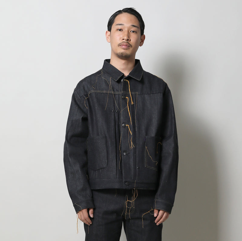 NEEDLES(ニードルズ)｜MW Jean Jacket - 12oz Denim / Glitch Stitch