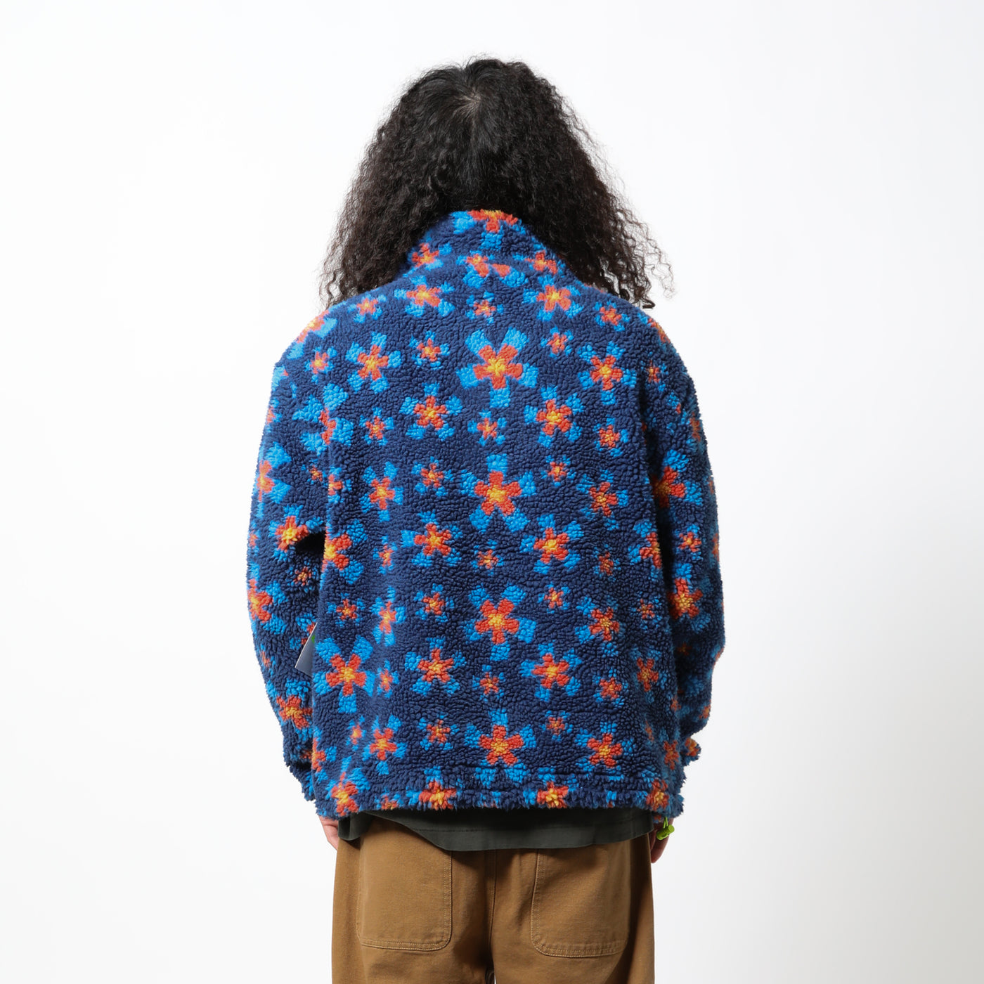 SUPERVSN STUDIOS(スーパーヴィジョンステゥディオス)｜STARBURST SHERPA PRINT 1/4  ZIP(スターバーストシェプラプリント1/4ジップ)｜【公式通販 UNION TOKYO】｜ユニオントーキョー