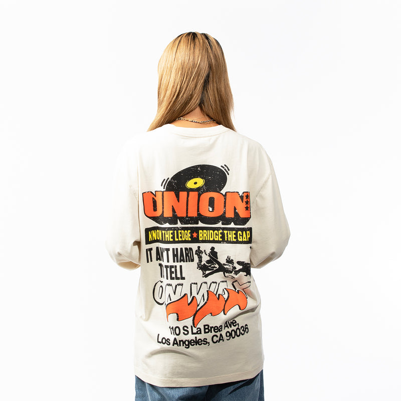 UNION ORIGINAL(ユニオンオリジナル)｜ON WAX LS TEE(オンワックスLSティー)｜【公式通販 UNION TOKYO】｜ユニオントーキョー