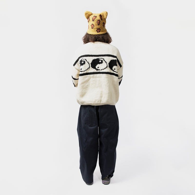 MacMahon Knitting Mills(マクマホン ニッティング ミルズ)｜Crew Neck Knit-Line Yin&Yang(クルーネックニットラインインヤン)｜【公式通販 UNION TOKYO】｜ユニオントーキョー