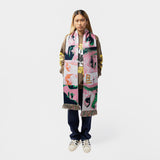 Montmartre New York(モンマルトルニューヨーク)｜Pink Oeil Scarf(ピンクイユースカーフ)｜【公式通販 UNION TOKYO】｜ユニオントーキョー