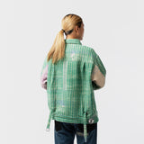 VINTAGE KANTHA QUILT TYPE-1F JACKET