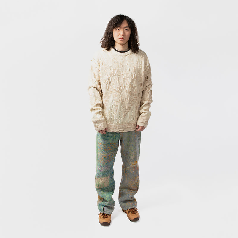 FAF(エフエーエフ)｜3D KNIT CREWNECK(3Dニットクルーネック)｜【公式通販 UNION TOKYO】｜ユニオントーキョー