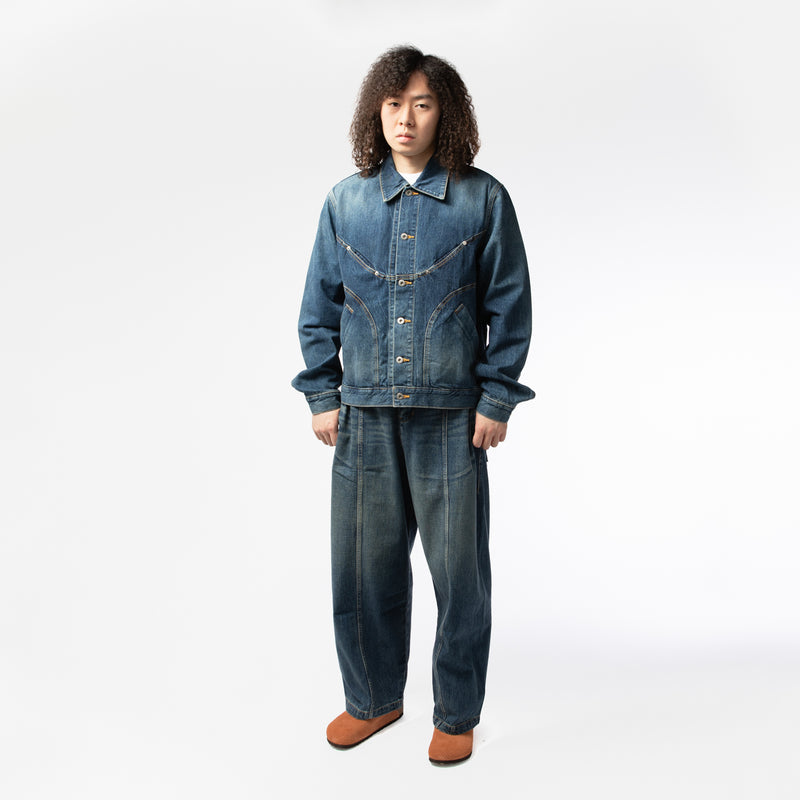 sage NATION(セイジネーション)｜DENIM JIJI JACKET  WASH(デニムジジジャケットウォッシュ)｜【公式通販 UNION TOKYO】｜ユニオントーキョー