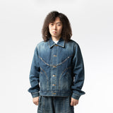 sage NATION(セイジネーション)｜DENIM JIJI JACKET  WASH(デニムジジジャケットウォッシュ)｜【公式通販 UNION TOKYO】｜ユニオントーキョー