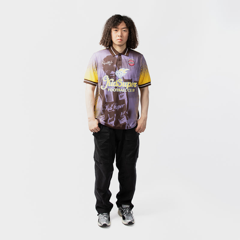 KidSuper(キッドスーパー)｜KidSuper X Ronaldinho Soccer Jersey(キッドスーパーロナウジーニョサッカージャージ)｜【公式通販 UNION TOKYO】｜ユニオントーキョー