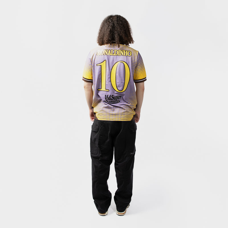 KidSuper(キッドスーパー)｜KidSuper X Ronaldinho Soccer Jersey(キッドスーパーロナウジーニョサッカージャージ)｜【公式通販 UNION TOKYO】｜ユニオントーキョー