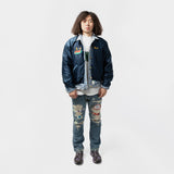 *Better With Age(ベターウィズエイジ)｜Charlatan Reversible Denim Baseball Jacket (シャーラタンリヴァーシブルデニムベイスボールジャケット)｜【公式通販 UNION TOKYO】｜ユニオントーキョー