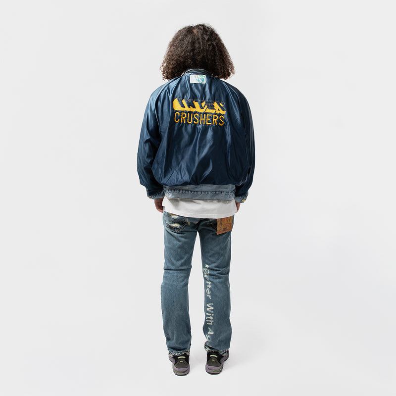 *Better With Age(ベターウィズエイジ)｜Charlatan Reversible Denim Baseball Jacket (シャーラタンリヴァーシブルデニムベイスボールジャケット)｜【公式通販 UNION TOKYO】｜ユニオントーキョー