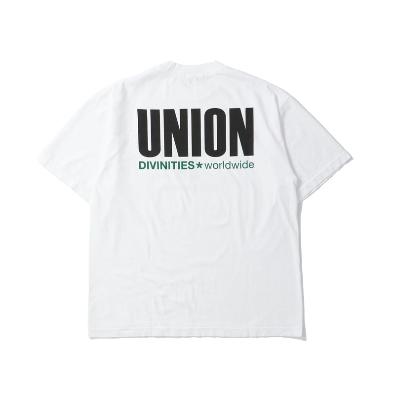 DIVINITIES(ディヴィニティーズ)｜Frontman Logo Tee(フロントマンロゴティー)｜【公式通販 UNION TOKYO】｜ユニオントーキョー