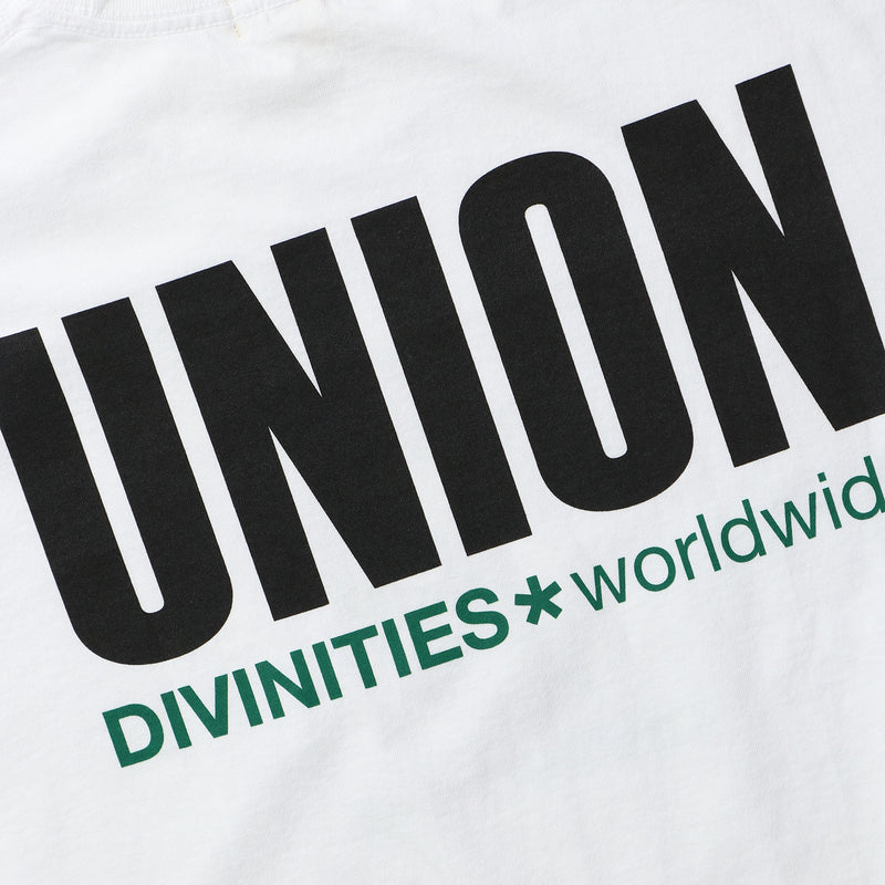 DIVINITIES(ディヴィニティーズ)｜Frontman Logo Tee(フロントマンロゴティー)｜【公式通販 UNION TOKYO】｜ユニオントーキョー