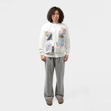 JUNYA WATANABE MAN(ジュンヤワタナベマン)｜LINEN PLAIN STITCH INTARSIA PATCHWORK SWEATER(リネンプレーンストィッチインタージアパッチワークセーター)｜【公式通販 UNION TOKYO】｜ユニオントーキョー