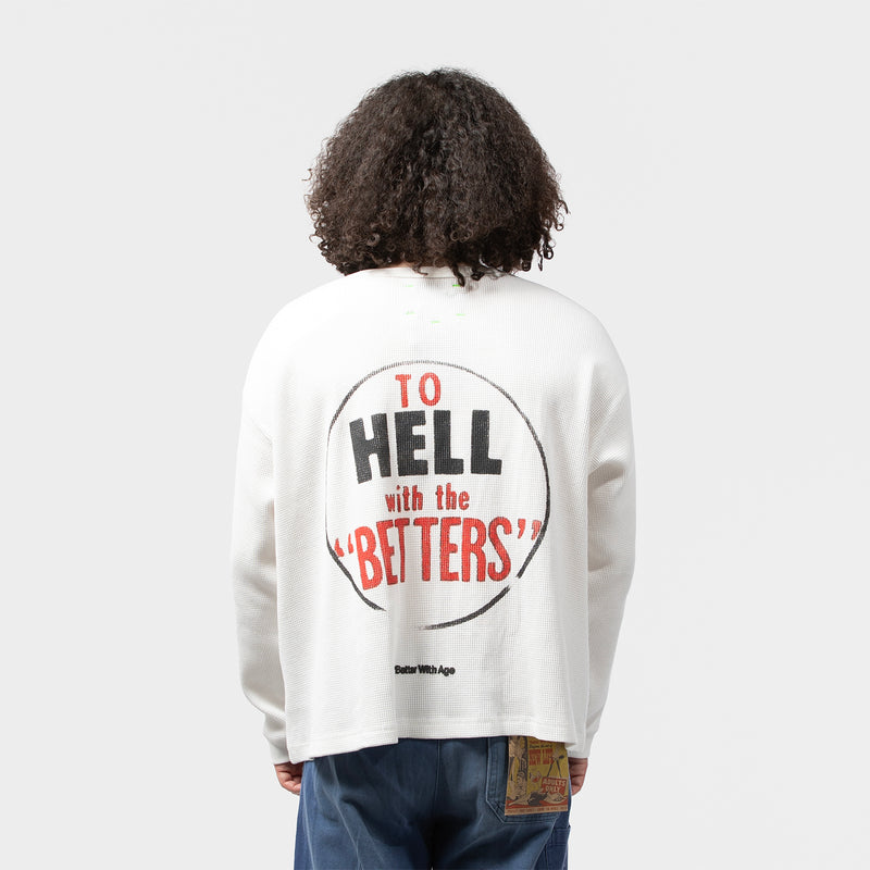 *Better With Age(ベターウィズエイジ)｜Chamomile Waffle Long Sleeve(カモミールワッフルロングスリーヴ)｜【公式通販 UNION TOKYO】｜ユニオントーキョー