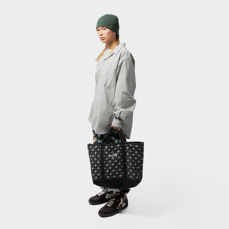 BoTT(ボット)｜Sparkle Monogram Denim Totebag(スパークルモノグラムデニムトートバッグ)｜【公式通販 UNION TOKYO】｜ユニオントーキョー