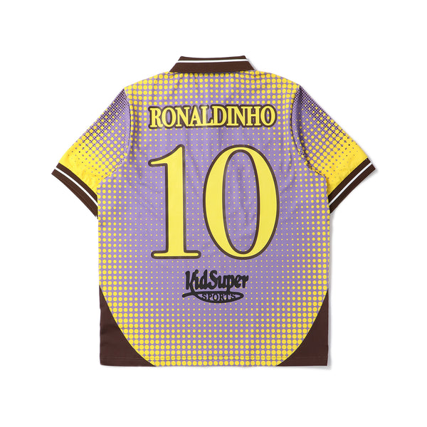 KidSuper(キッドスーパー)｜KidSuper X Ronaldinho Soccer Jersey(キッドスーパーロナウジーニョサッカージャージ)｜【公式通販 UNION TOKYO】｜ユニオントーキョー