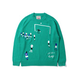 KidSuper(キッドスーパー)｜KidSuper X Ronaldinho Goal! Sweater(キッドスーパーロナウジーニョゴールセーター)｜【公式通販 UNION TOKYO】｜ユニオントーキョー