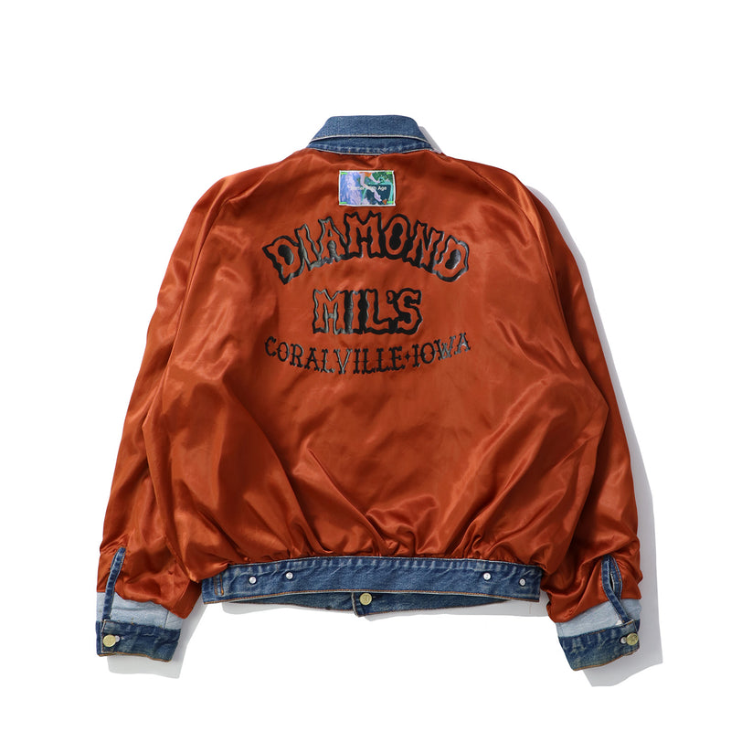 *Better With Age(ベターウィズエイジ)｜Charlatan Reversible Denim Baseball Jacket (シャーラタンリヴァーシブルデニムベイスボールジャケット)｜【公式通販 UNION TOKYO】｜ユニオントーキョー