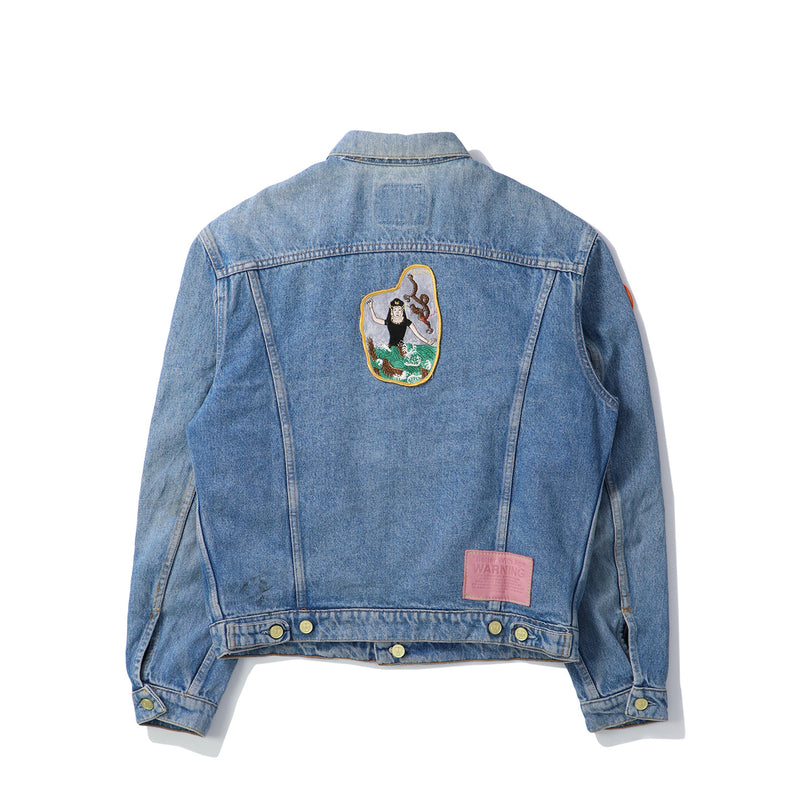 *Better With Age(ベターウィズエイジ)｜Charlatan Reversible Denim Baseball Jacket (シャーラタンリヴァーシブルデニムベイスボールジャケット)｜【公式通販 UNION TOKYO】｜ユニオントーキョー