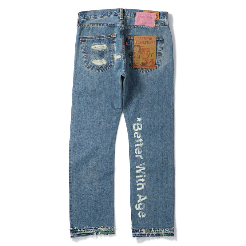 *Better With Age(ベターウィズエイジ)｜Denim Repair Pants(デニムリペアーパンツ)｜【公式通販 UNION TOKYO】｜ユニオントーキョー