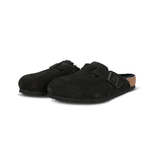 BIRKENSTOCK(ビルケンシュトック)｜Boston Shearling LEVE Black LAF(ボストンシェアリングリーヴブラックLAF)｜【公式通販 UNION TOKYO】｜ユニオントーキョー