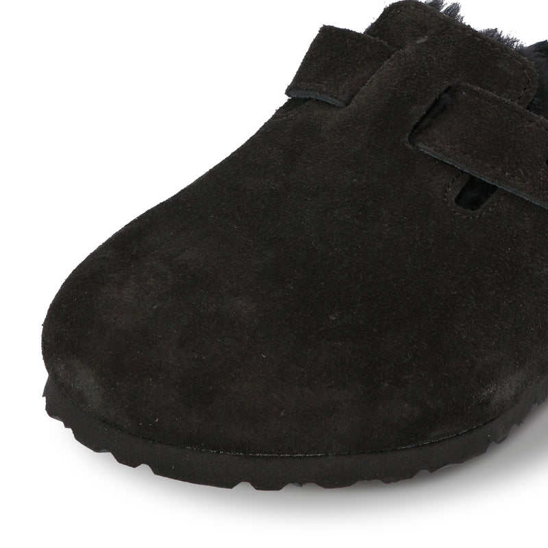 BIRKENSTOCK(ビルケンシュトック)｜Boston Shearling LEVE Black LAF(ボストンシェアリングリーヴブラックLAF)｜【公式通販 UNION TOKYO】｜ユニオントーキョー