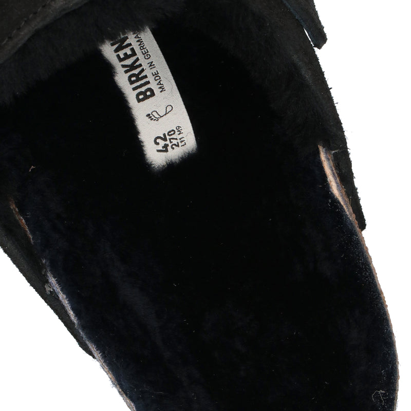 BIRKENSTOCK(ビルケンシュトック)｜Boston Shearling LEVE Black LAF(ボストンシェアリングリーヴブラックLAF)｜【公式通販 UNION TOKYO】｜ユニオントーキョー