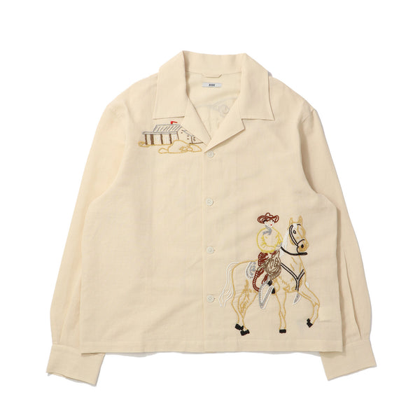 BODE(ボーディー)｜BEADED BUCKAROO LS SHIRT(ベッデッドバッカロー