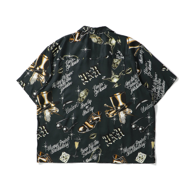 BORN X RAISED(ボーンレイズド)｜BORN x RAISED + UNION GENTS OF DESIRE BUTTON UP SHIRT(ボーンアンドレイズド ユニオンジェンツオブデザイヤーボタンアップシャツ)｜【公式通販 UNION TOKYO】｜ユニオントーキョー