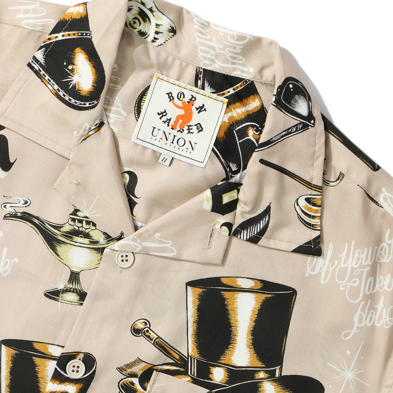 BORN X RAISED(ボーンレイズド)｜BORN x RAISED + UNION GENTS OF DESIRE BUTTON UP SHIRT(ボーンアンドレイズド ユニオンジェンツオブデザイヤーボタンアップシャツ)｜【公式通販 UNION TOKYO】｜ユニオントーキョー