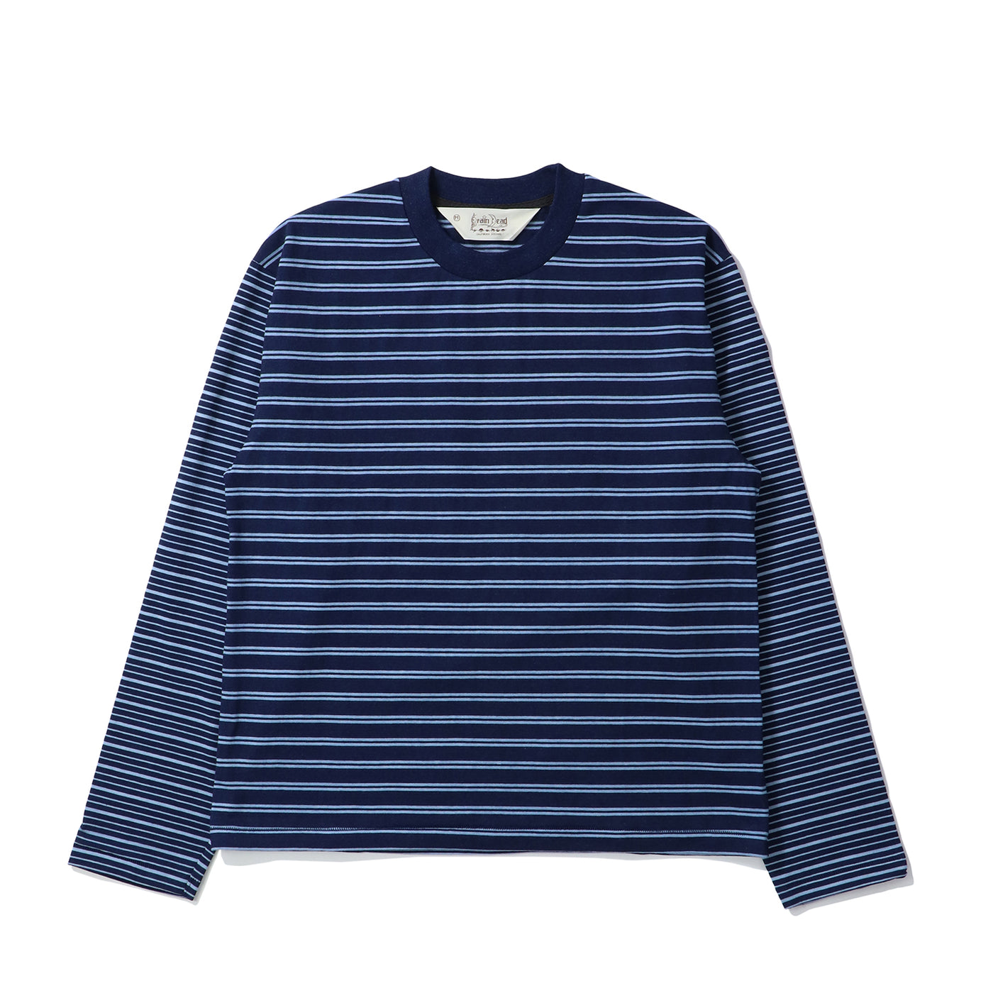 BRAIN DEAD(ブレインデッド)｜MULTI STRIPE LONG SLEEVE MOCKNECK  T-SHIRT(マルチストライプロングスリーブモックネックティーシャツ)｜【公式通販 UNION TOKYO】｜ユニオントーキョー