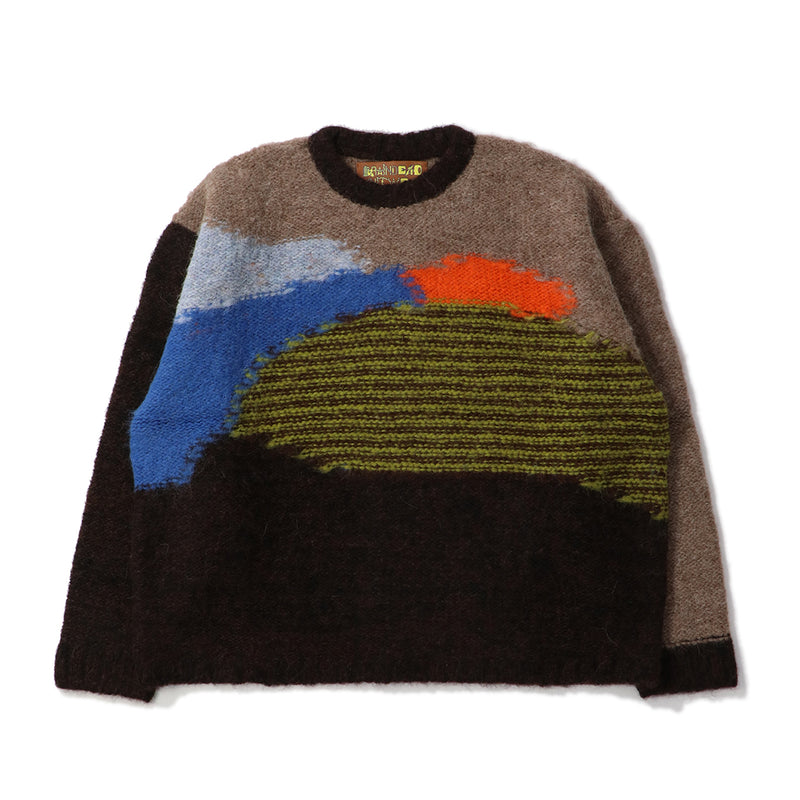 BRAIN DEAD(ブレインデッド)｜BOXY KNIT SWEATER(ボクシーニットセーター)｜【公式通販 UNION TOKYO】｜ユニオントーキョー