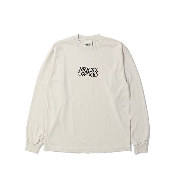 BRICKS & WOOD(ブリックスアンドウッド)｜Logo Longsleeve Tee(ロゴロングスリーヴティー)｜【公式通販 UNION TOKYO】｜ユニオントーキョー