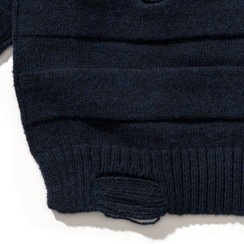 J.Crew(ジェイクルー)｜POV KNOLL HTG PATCH GUERNSEY ROLLNECK(POVノルHTGパッチガーンジーロールネック)｜【公式通販 UNION TOKYO】｜ユニオントーキョー