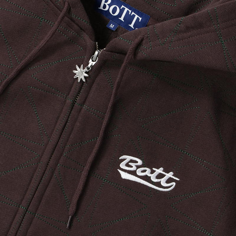 BoTT(ボット)｜Sparkle Stitch Zip Hoodie(スパークルスティッチジップフーディ)｜【公式通販 UNION TOKYO】｜ユニオントーキョー