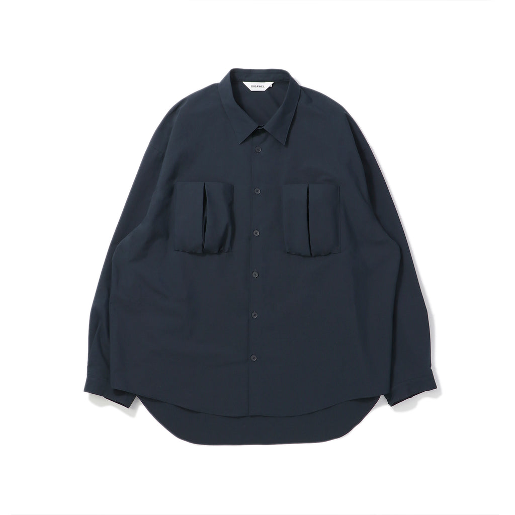 DIGAWEL(ディガウェル)｜Big PK Oversized Shirt(ビッグPK 