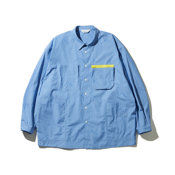 DIGAWEL(ディガウェル)｜1973 Stripe Shirt Jacket(1973ストライプ