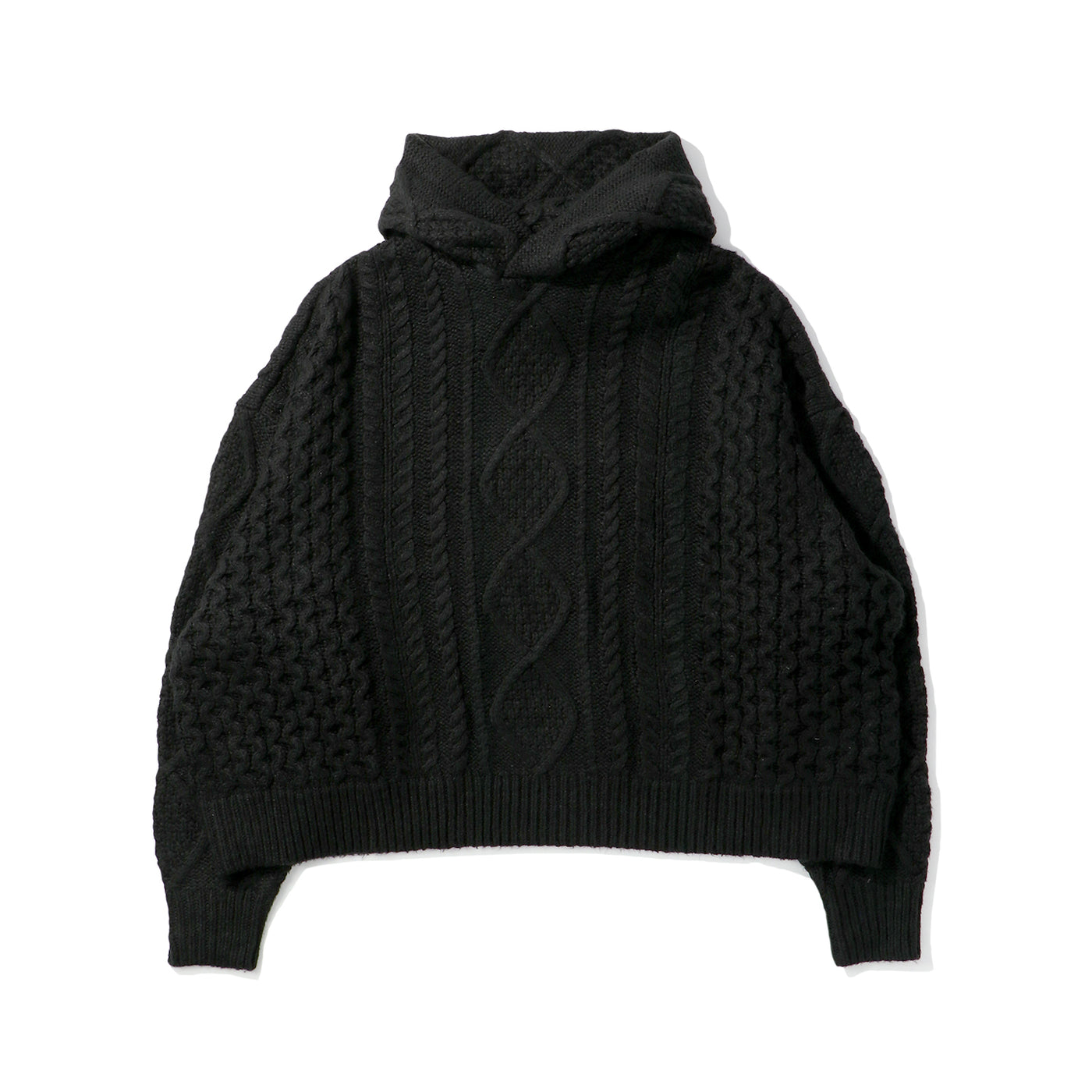 ESSENTIALS(エッセンシャルズ)｜CABLE KNIT HOODIE CORE(ケーブルニットフーディコア)｜【公式通販 UNION  TOKYO】｜ユニオントーキョー