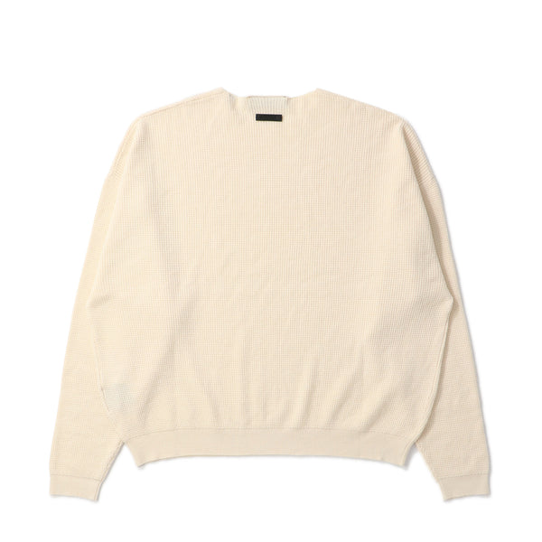 ESSENTIALS(エッセンシャルズ)｜WAFFLE CREWNECK SWEATER(ワッフルクルーネックセーター)｜【公式通販 UNION TOKYO】｜ユニオントーキョー