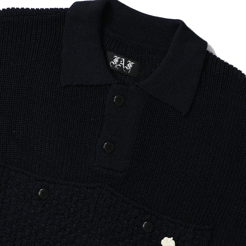 FAF(エフエーエフ)｜Knit Polo(ニットポロ)｜【公式通販 UNION TOKYO】｜ユニオントーキョー