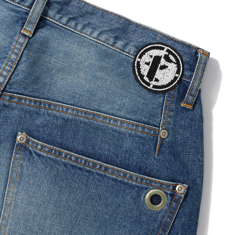 FAF(エフエーエフ)｜NEWCOMMUNE Aged Baggy Denim Shorts(ニューコミューンエイジドバギーデニムショーツ)｜【公式通販 UNION TOKYO】｜ユニオントーキョー