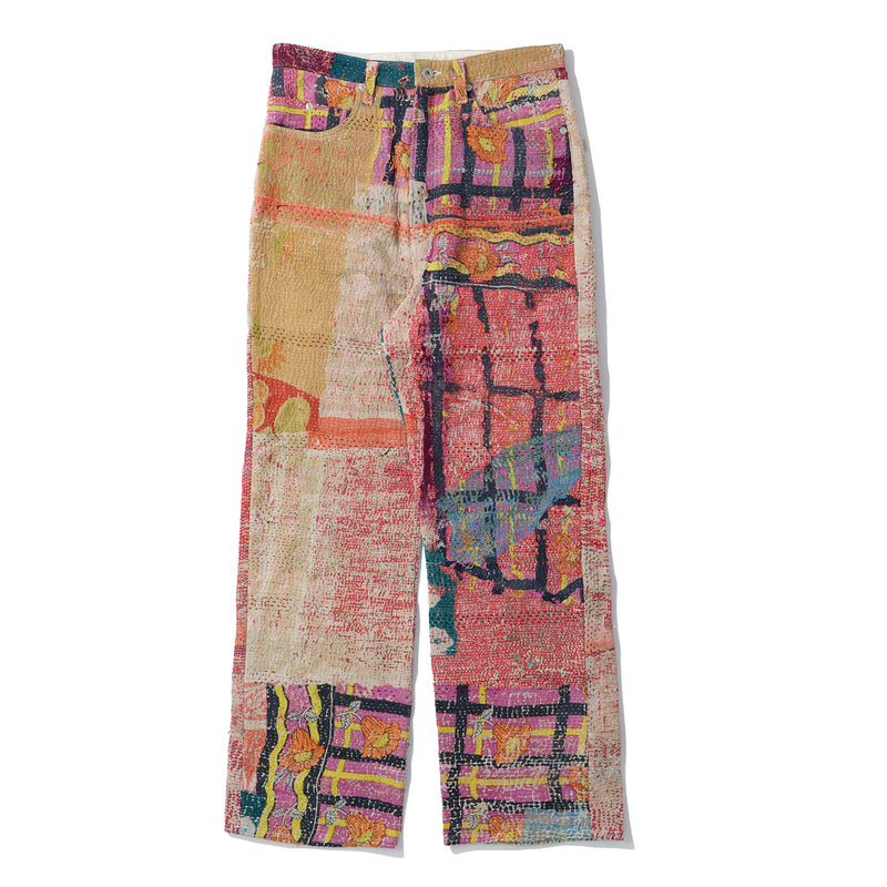 FAF(エフエーエフ)｜VINTAGE KANTHA QUILT PANTS(ヴィンテージカンタキルトパンツ)｜【公式通販 UNION TOKYO】｜ユニオントーキョー